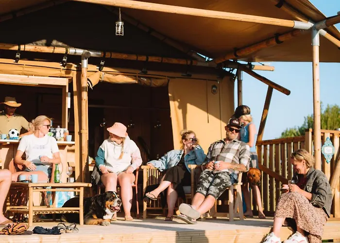 Lüks kamp alanı Sahara